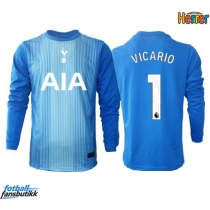 Tottenham Hotspur Guglielmo Vicario #1 Keeper Bortedrakt 2025-26 Langermet